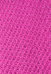 Pink Scallop Short Sleeve Cardigan