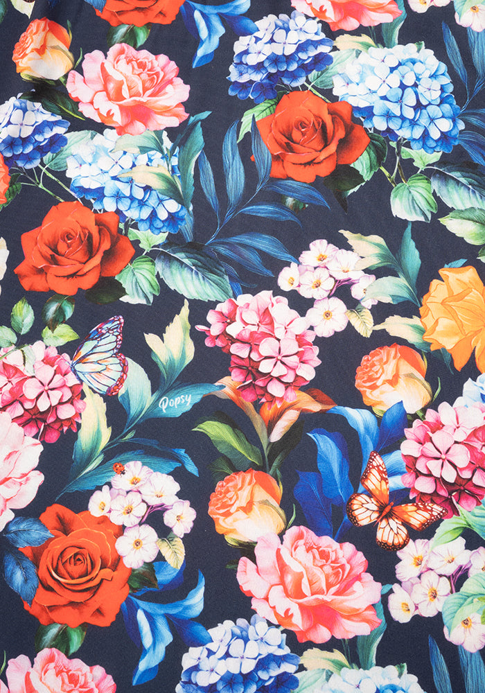 Lowri Flower Garden Print Dress
