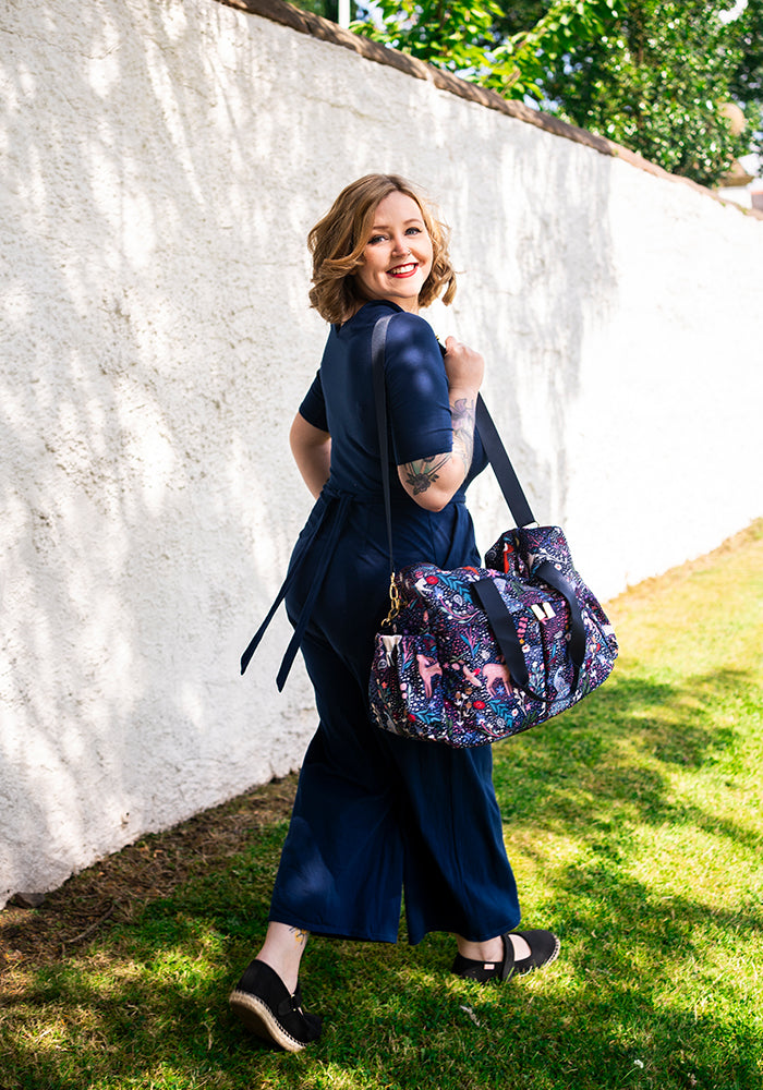 Tenth angle of Magical Woodland Print Holdall