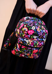 Garden Rainbow Print Popsy Mini Backpack