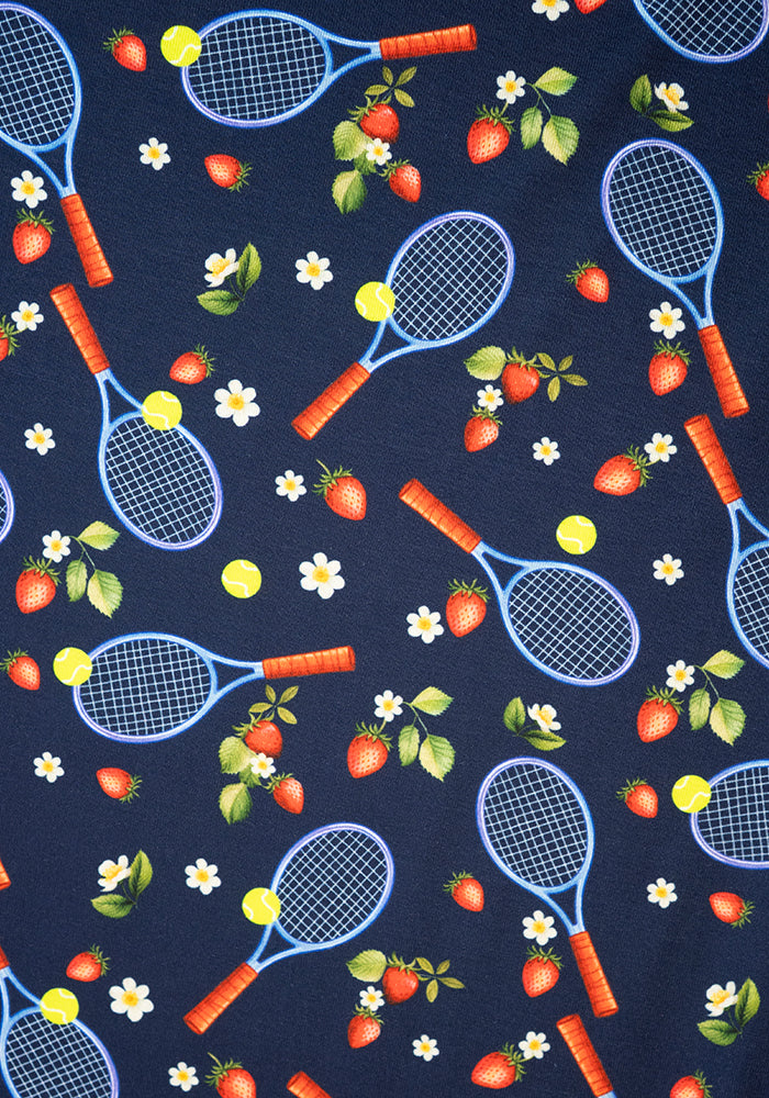 Second angle of Marti Tennis &amp; Strawberries Print Jersey Dress, marti Tennis &amp; Strawberries Print Jersey Dress.