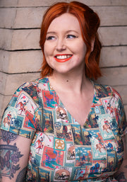 Wyatt Wild West Print Dress