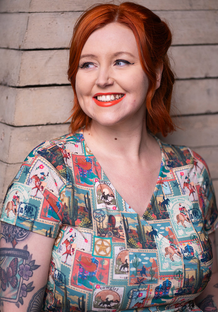 Wyatt Wild West Print Dress