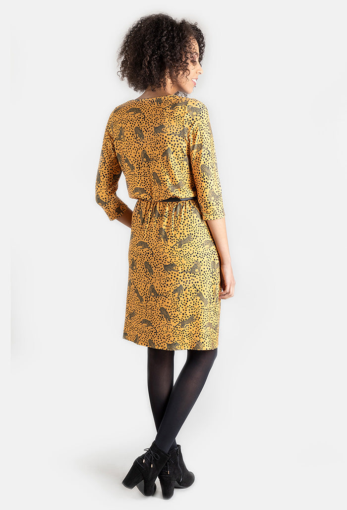 Leona Leopard Print Dress