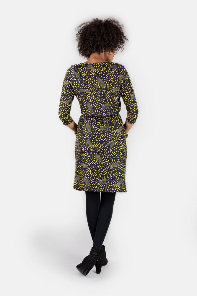 Laura Leopard Print Dress
