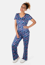 Aisha Umbrella Print Pyjama Set
