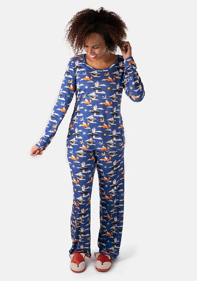 Alessia Dreamy Skies Print Pyjamas Set