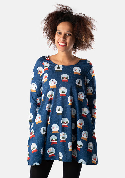 Asher Snow Globe Print Tunic