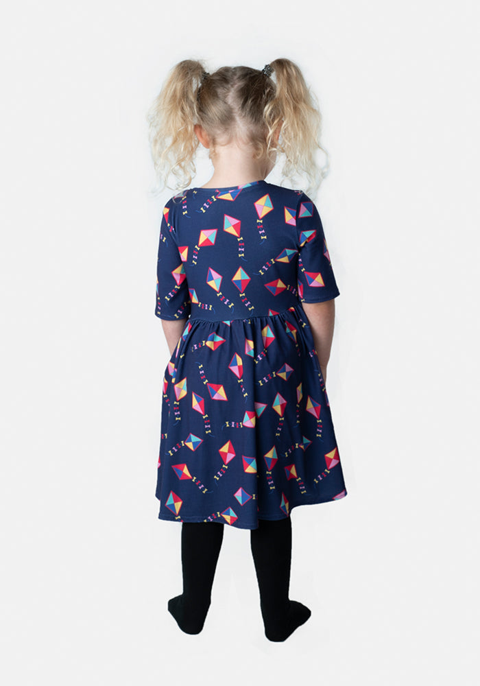 Ashlyn Children's Kite Print Dress