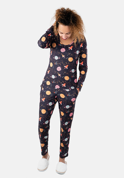 Astro Space Print Pyjama Set
