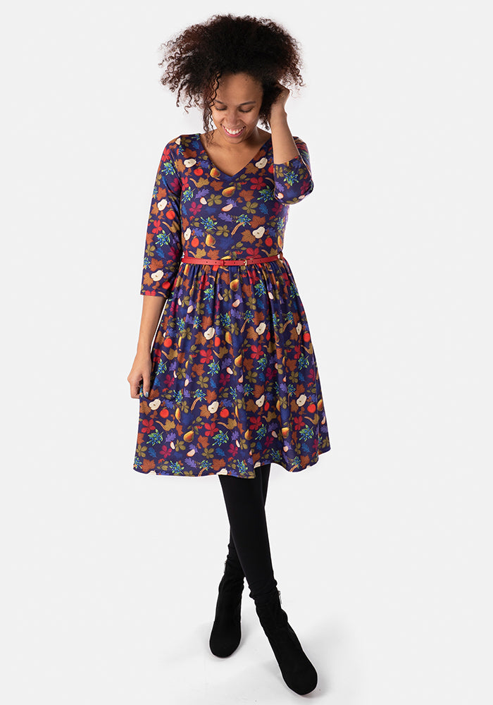 Attia Fruit Print Dress