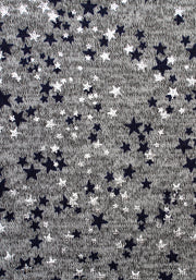 Aurora Grey Star Print Loungewear Set