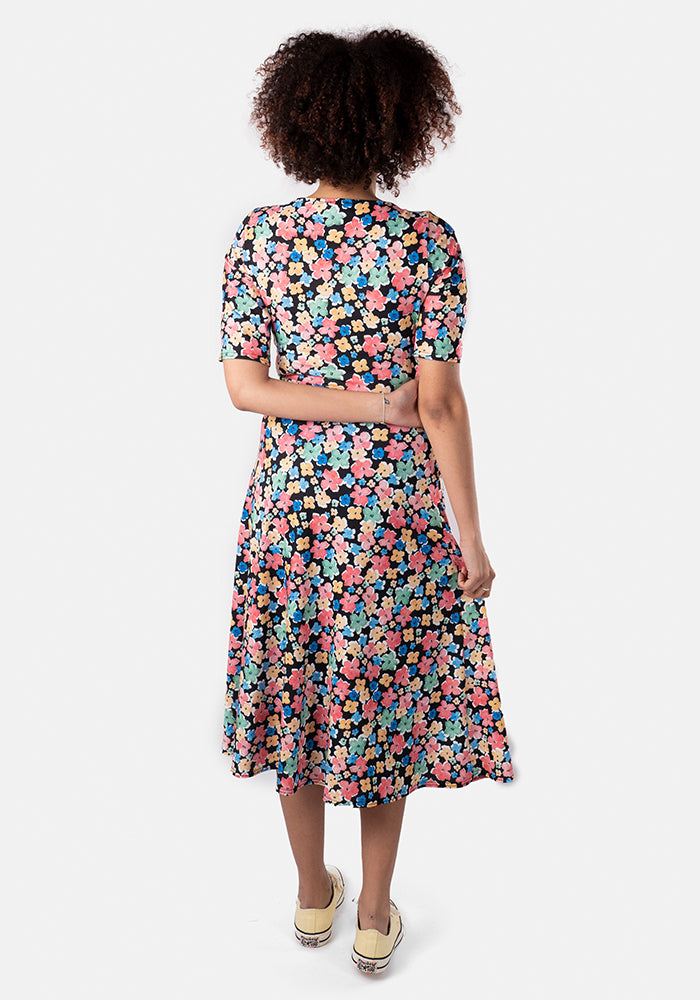 Avis Ditsy Floral Midi Dress