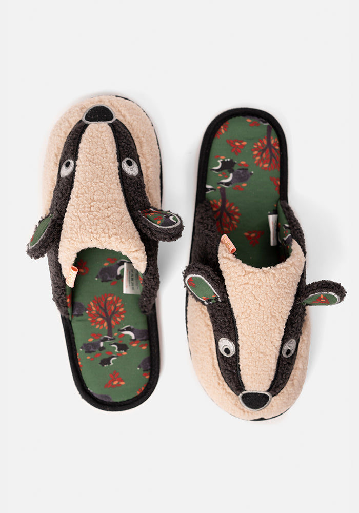 Badger Mule Slippers