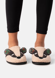 Badger Mule Slippers
