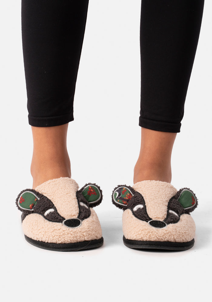 Badger Mule Slippers