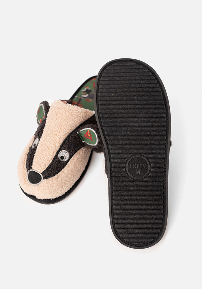 Badger Mule Slippers