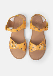 Bee Print Popsy Sandals