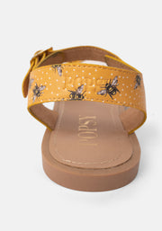 Bee Print Popsy Sandals