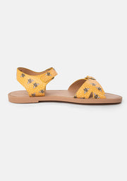 Bee Print Popsy Sandals