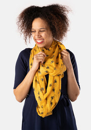 Bee Print Scarf