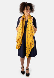 Bee Print Scarf