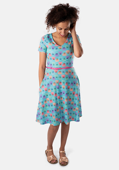 Beverley Seashells Print Dress