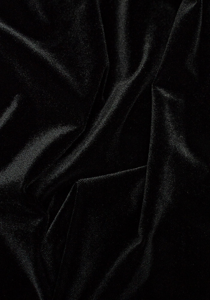 Noir Black Velvet Jumpsuit