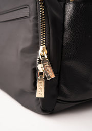 Solid Black Rucksack