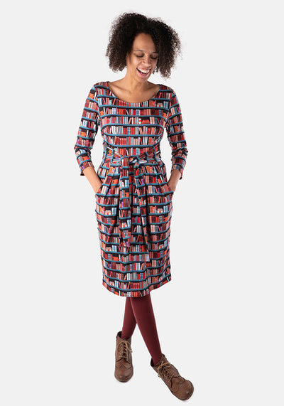 Blaze Book Print Dress