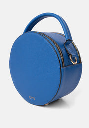 Round Blue Premium Cross Body Bag