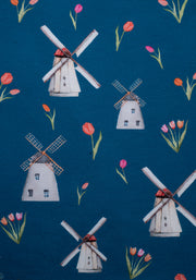 Tamara Children's Windmill Print Dress