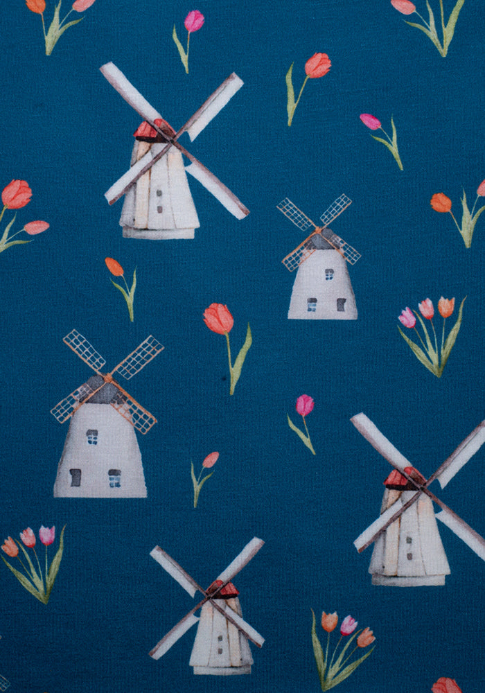 Tamara Children's Windmill Print Dress