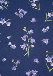 Bluebell Purple Bluebell Print Midi Dress