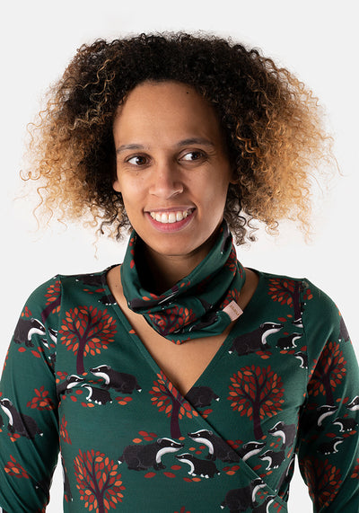 Badger Print Reversible Popover