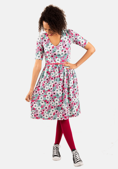 Brenda Floral Print Dress