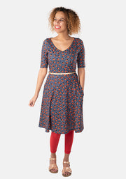 Carmel Ladybird Print Dress