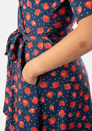 Chandler Strawberry Print Dress