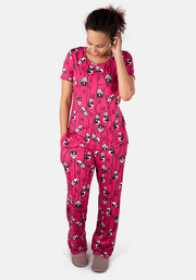Charlize Panda Print Pyjama Set