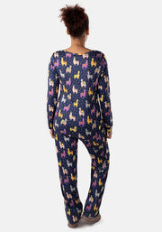 Charmaine Llama Print Pyjama Set