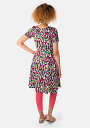 Claire Cactus Print Dress