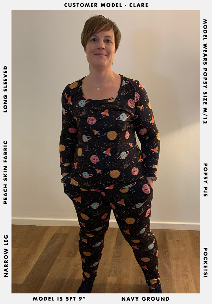 Astro Space Print Pyjama Set
