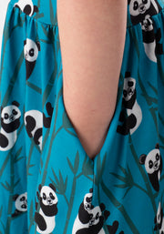 Children's Panda Print Dress (Coco)
