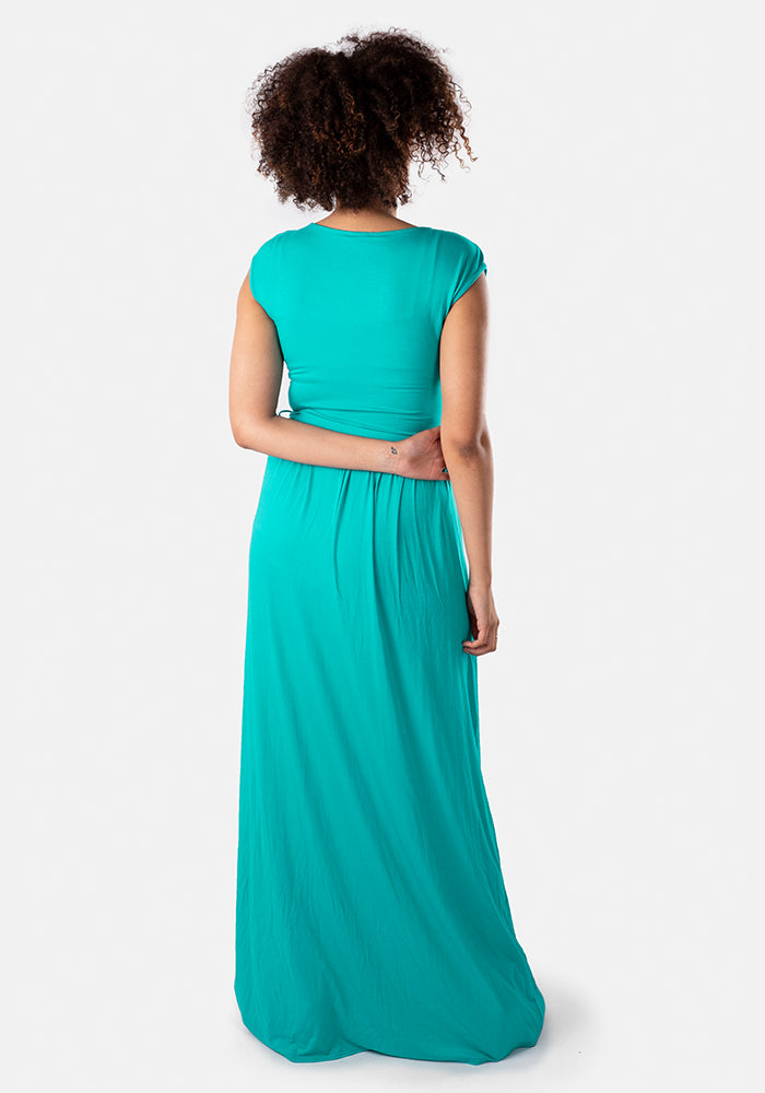 Corine Green Maxi Dress