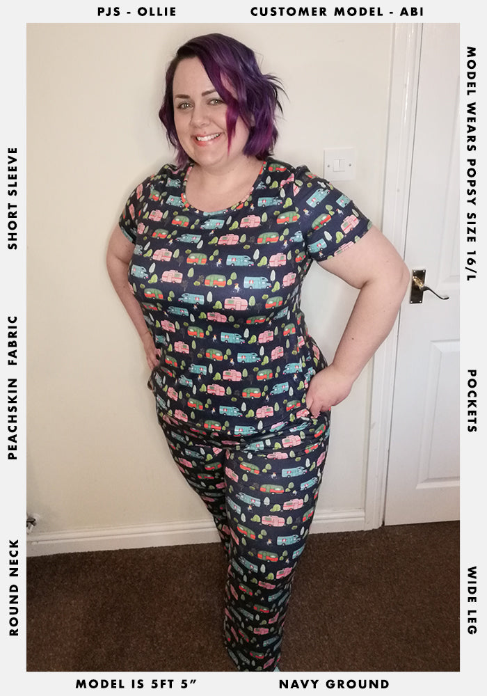 Ollie Camper Van Print Pyjama Set