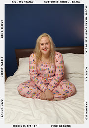 Montana Bookshelf Print Pyjama Set