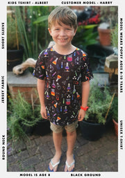Science Print Children's T-Shirt (Albert)