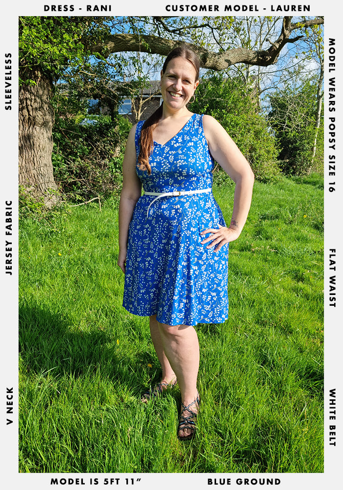 Rani Lily Of The Valley Print Dress