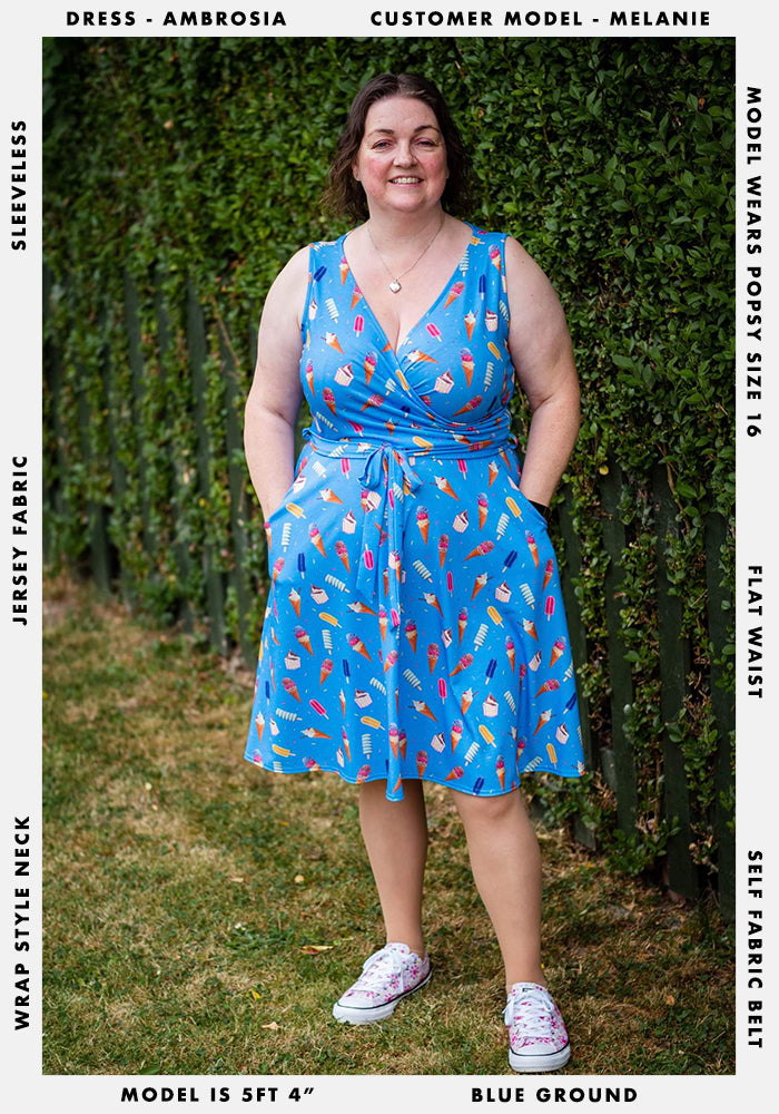 Ambrosia Ice Cream Print Dress