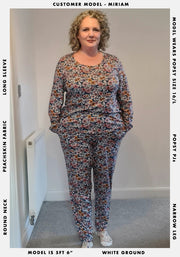 Lola Ditsy Floral Print Pyjamas